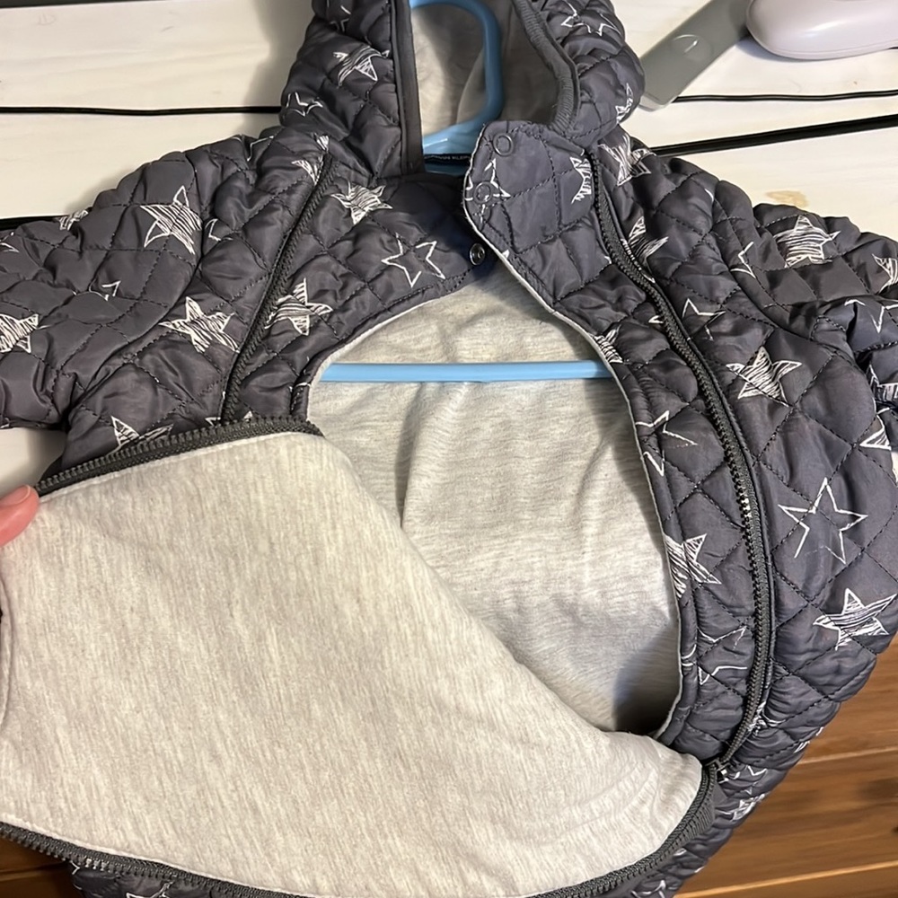 Calvin Klein Jeans footed snowsuit 3/6M - Picture 6 of 7